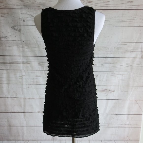 Free People Ruffle Tiered Sleeveless Top Blouse - Size tag missing - Picture 4 of 6